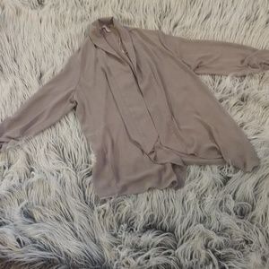 Gray womans forever21 cardigan